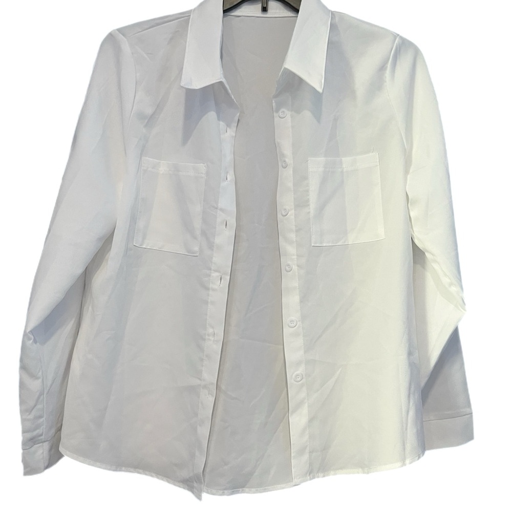 Classic White Men's Shirt